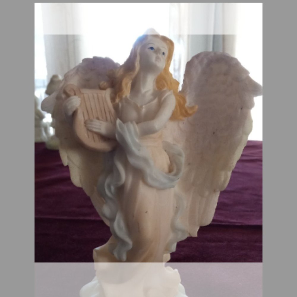 Herco Angel With Harp